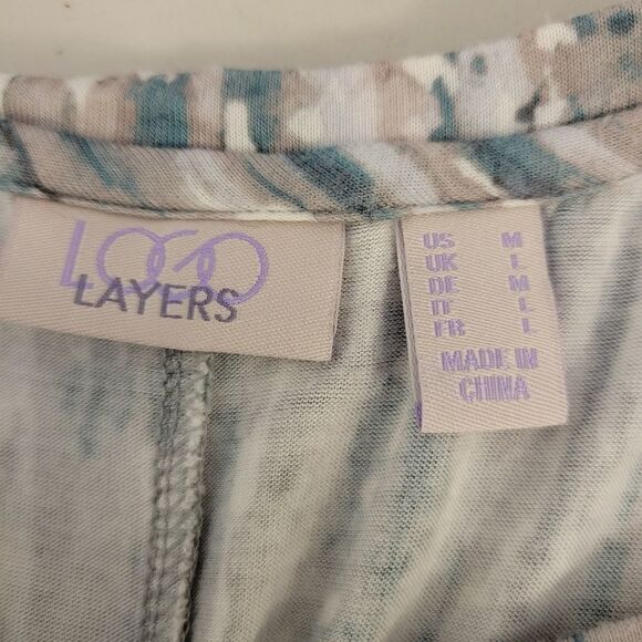 Loco Layers multicolored Women's top size: medium pre-owned - Picture 6 of 8